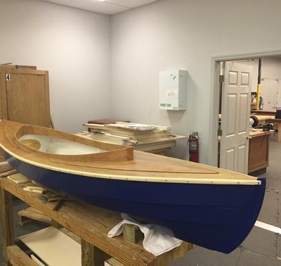 Wooden Fiddlehead Canoe RAFFLE