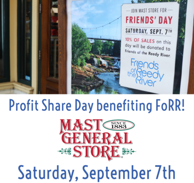 Mast General Store Profit Share Day