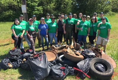 Entercom's Earth Day River Cleanup
