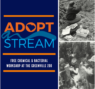SC Adopt-a-Stream Chemical & Physical Workshop at the Greenville Zoo