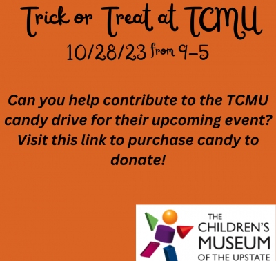 Trick or Treat Candy Drive: TCMU
