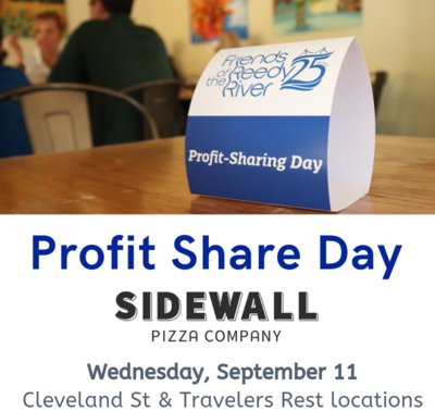 Sidewall Pizza Profit Share Day