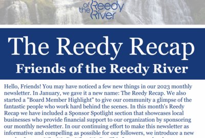 Read the April 2023 Reedy Recap!